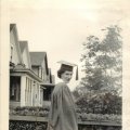 Belva graduating from Hibbing HS 1934