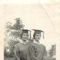 Belva and Myrle Backstrom Hibbing High School Graduation 1934