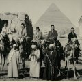 John and Millie Nelson with Ann Suhr in Egypt