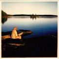 John Nelson on Basswood Lake Quetico Park, Ontario