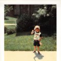 Jason out front - 2599 Sumac Ridge - birthday 1976