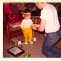 John and Jason - Christmas 1973 - Lake Jaques