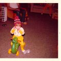 Christmas 1973 - riding worm from Jeffrey