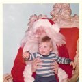 Jason - First visit with Santa - Christmas 1973 - Daytons Department Store - Minneapolis