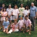 Bolz Family Rear John, Jeff. Kris, Robert, Jessica, Arnold, Middle Laura and Andy, Front Ricky, Belva and Amanda, Jody and Aaron