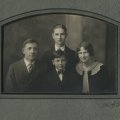 John Jacob and Lydia Bolz with John and Howard 1928