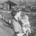 Belva and John at Nelsons Crane Lake Cabins 1944