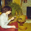 Sue Bzdawka and Paiwacket Sumac Ridge late 1970s