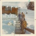 Belva, John, Gretchen, Jeff and Van, December 1969, Lake Jaques