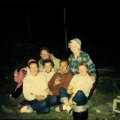 L to R Terri Parvi, Ed Congdon, Jean Bowser, Don Bowser, Jeanette Congdon, Emmy Lou Anderson