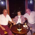 John and Millie Nelson with Roy Johnson - July 1975