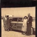 Del Ray Beach Florida, John and Millie with Gladys and Roy Johnson - February 1953