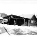 Store July 1937 - Farm cabin in background