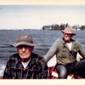 Tom Norlund, Axels brother, came to Nelsons in the fall of 1942 to help Axel build bunk houses. He went into the Seabees construction battalions of the US Navy from 1943 to 1945. He came back and did carpentry work and guided until 1965 when he retired.