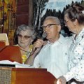 L to R Bobbi Madison, Millie Nelson July 1974