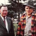 L to R Carl Granrud (Lutheren Brotherhood) and John Nelson 1961