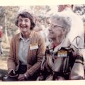 Betty Berger and Wilma Gilman - Voyageur Day 1968