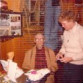 Oliver Knox and Jean Bowser at Bowsers Bar 12-29-72