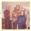 L to R, Oliver Knox, Campbell Handberg, Jay Handberg, Cheryl Handberg - 12-73