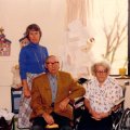 L to R, May Ann Williams, Oliver Knox, Mary Knox Johnson