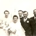 Anna and Alexs Wedding Day

Pictured: Clara Block, Annie Block, Father OFlanagan, Alec, Julian Jr. Block
