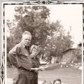 John Nelson, Millie Nelson seated - Ann Suhr and Bernice Block Wisneski
