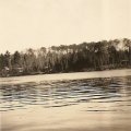 Looking at cabins from Point cabin
