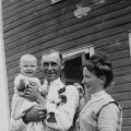 Mary Catherine Knox held by Andrew Oliver and Annie Knox