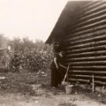 Nelsons Trading Post with garden behind
