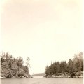 The pinch at Crane Lake Narrows mid-thirties