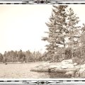 View from Point cabin - Wigwam breakwater in distance