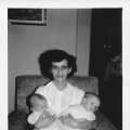 Vi with the twins