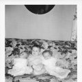 Nancy, Bernadine and Laura Laura and Nancys Baptism Oct 1951