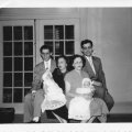 Uncles Hank and Kilo and Aunts Marie and Elvira (godparents) w/ Nancy and Laura