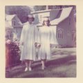 Laura and Nancy High School Graduation 1969