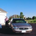 Les and his car