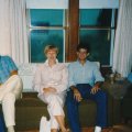 David, Gig and John 1986