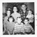 Kurkoski family Christmas 1960