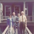Les and Vi and El and Jerry at Johns in Duluth 1975