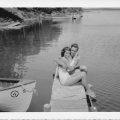 Les and Vi Lake La Hommideux 1948
