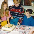 Elizabeth, Diane and Andy Elizabeths Birthday 1994