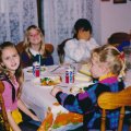 Elizabeth, Nicole, Katie, Andy Kelly Elizabeths Birthday 1994