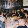 Vi, Nancy, Diane, Steve, John B, John K and Johnny Michael Elizabeths Birthday 1994