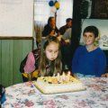 Kelly, Elizabeth, Andy and Nicole Elizabeths Birthday 1994