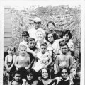 Beaumont neighborhood  (Uncle Hank to the left of the standing woman and Vi, first row second from left)