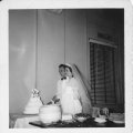 Les and Vis Wedding 1 July 1950