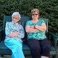 Nancy and Vi at Ecumen - 24 June 2016