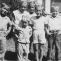Roy (Skip) Woller, Kate Klein, Patty and Jackie Woller, Jim and Tom Klein