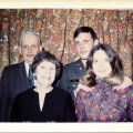 Jack Lucas, John Bolz, Alice Lucas and Trink - March 1970