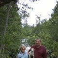 Laura, Rosie and John Vermillion Gorge 2017